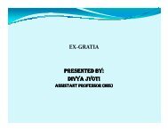 EX-GRATIA PRESENTED PRESENTED BY: DIVYA JYOTI - HIPA