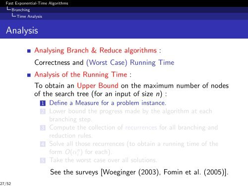 Fast Exponential-Time Algorithms to solve NP-complete ... - Lita