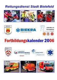 Rettungsdienst Stadt Bielefeld - URK-Haupt