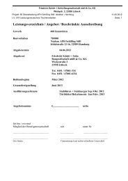Leistungsverzeichnis Angebot Beschrankte Ausschreibung