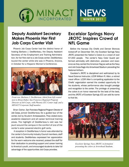 News Minact Incorporated News Minact Incorporated