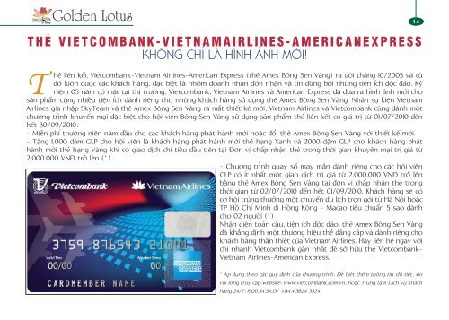 Vietcombank- Vietnam Airlines