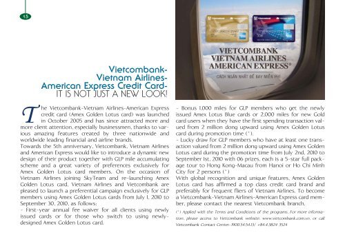 Vietcombank- Vietnam Airlines