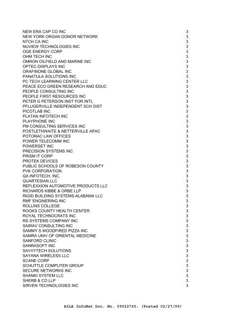 FY08 counts--ALL EMPLOYERS of Initial H-1Bs - Visa Lawyer Blog