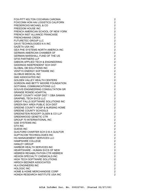 FY08 counts--ALL EMPLOYERS of Initial H-1Bs - Visa Lawyer Blog