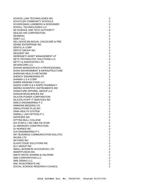 FY08 counts--ALL EMPLOYERS of Initial H-1Bs - Visa Lawyer Blog