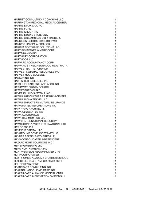 FY08 counts--ALL EMPLOYERS of Initial H-1Bs - Visa Lawyer Blog