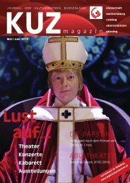 KUZ Magazin 05/06 - Kulturzentrum Burgenland