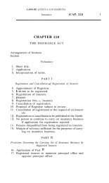 Insurance Act - Laws Online Government of Antigua and Barbuda