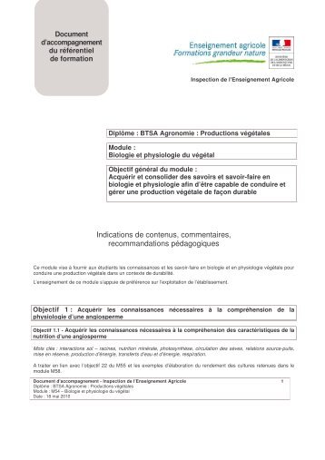 Document d'accompagnement M54 - ChloroFil