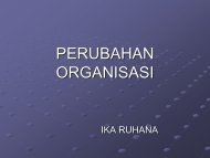 Bab 15-16 Perubahan Organisasi