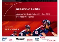 Willkommen bei CSC