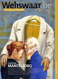 DOSSIER: mantelzorg - Weliswaar