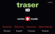 swiss made - Traser H3 Watches