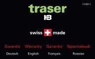 swiss made - Traser H3 Watches