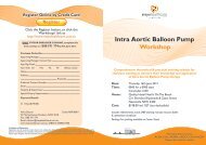 Intra Aortic Balloon Pump Workshop