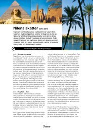 Nilens skatter 2013-2014 - Solresor