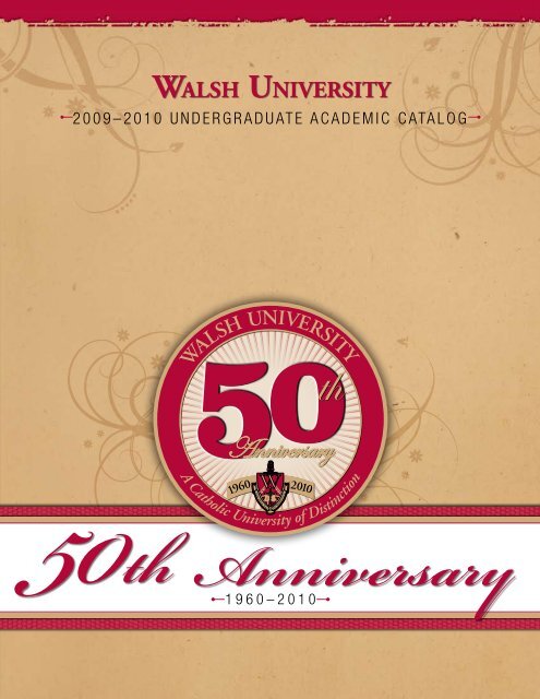 50th Anniversary Walsh University
