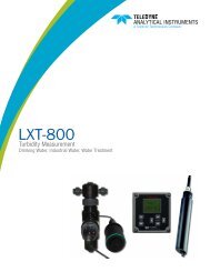 LXT-800 - Teledyne Analytical Instruments