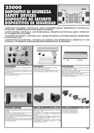 dispositivi di sicurezza safety devices dispositifs de ... - Saimatic