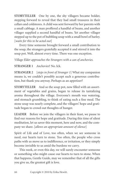Stone Soup (PDF, 13 pages)
