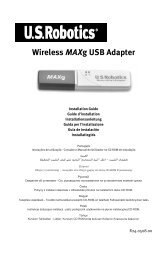 Wireless MAXg USB Adapter - U.S. Robotics
