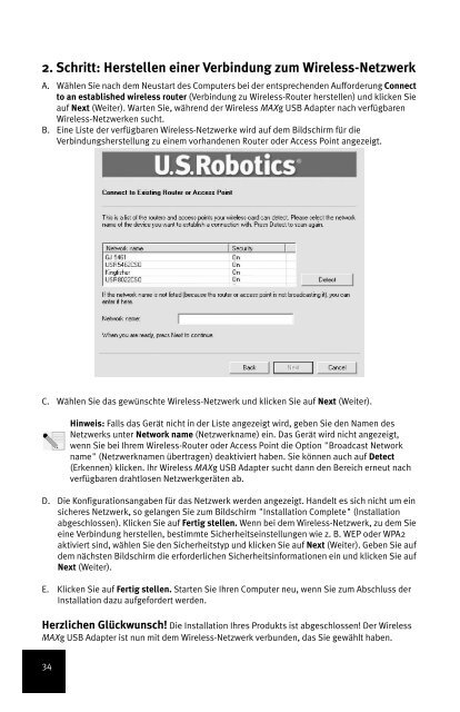 Wireless MAXg USB Adapter - U.S. Robotics