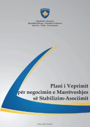 Plani i Veprimit pÃ«r negocimin e MarrÃ«veshjes sÃ« Stabilizim-Asociimit