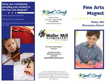 WMES Magnet Program Brochure - York County Schools