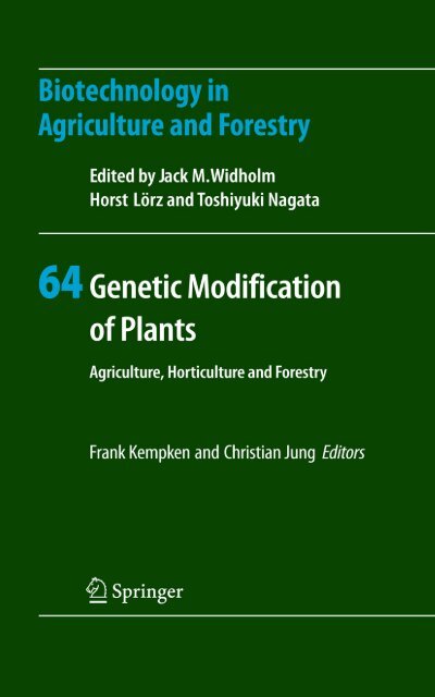 Genetic Modification of Plants: Agriculture  - KHAM PHA MOI