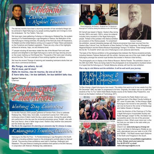 NKII50390 Mar05 Newsletter - NgÄti Kahungunu Iwi Incorporated