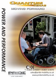 The Fusion Rear Wheel Drive Power Chair Delivers Pride