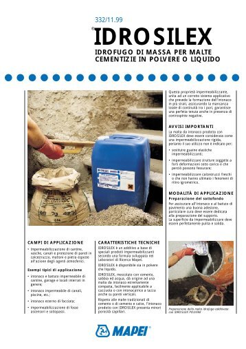 IDROSILEX - Crocispa.it