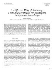 A Different Way of Knowing: Tools and Strategies for Managing - Libri