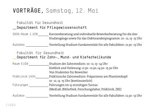 vorträge - Universität Witten/Herdecke