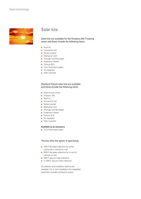 Domestic Product Guide - Viessmann