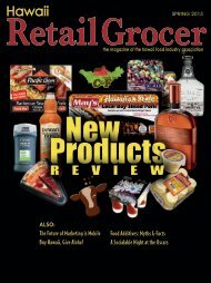 Read magazine - Hawaii Food Industry Assocation - HFIA