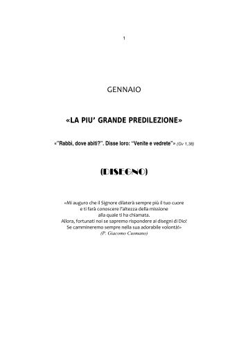 gennaio - Suore Serve dei Poveri del Beato Giacomo Cusmano