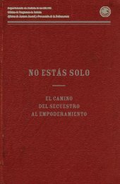 No estÃ¡s solo: El camino del secuestro al empoderamiento