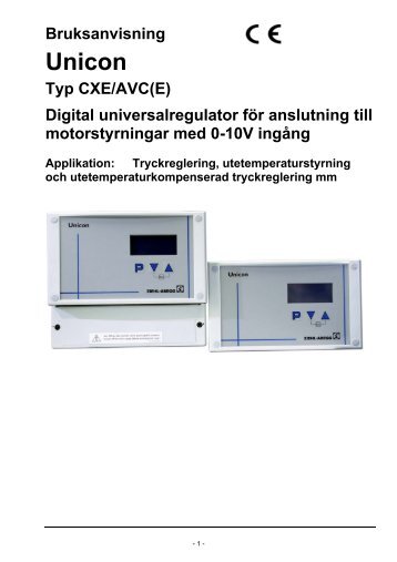 CXEAVC_se.pdf - Systemair