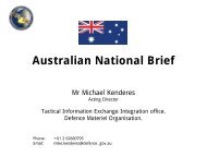 Australian National Brief - IDLSoc