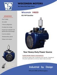 V465D - Wisconsin Motors