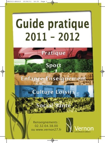 Guide pratique 2011-2012 - Vernon