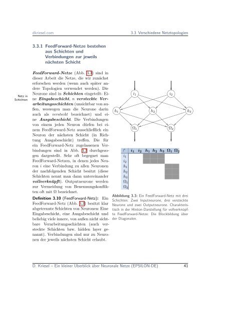 Neuronale Netze