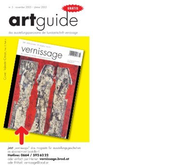 artguide - Vernissage