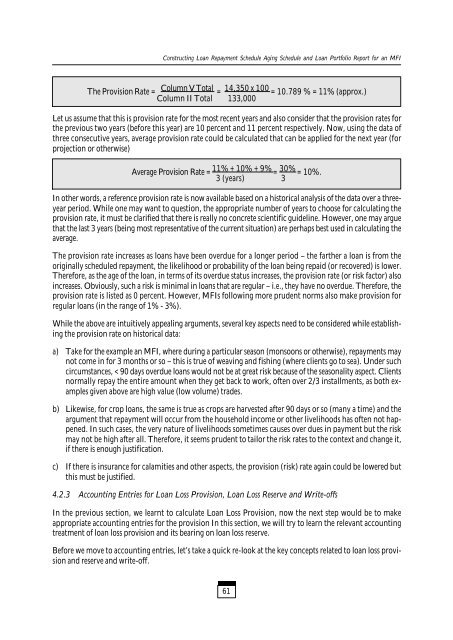 Tracking Financial Performance Standards of ... - Sa-Dhan