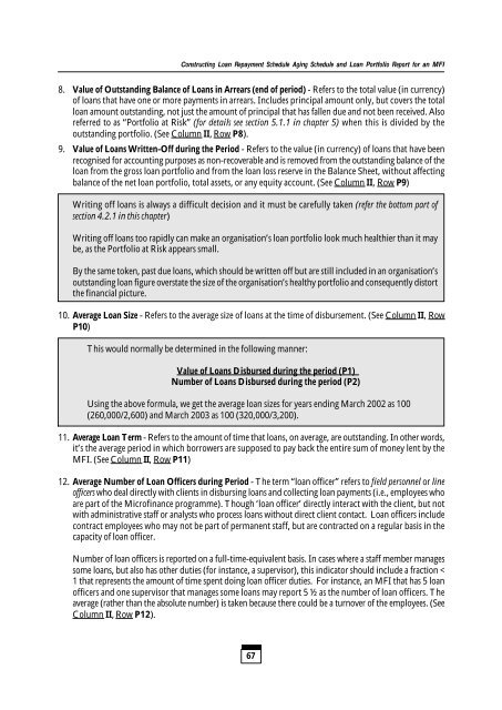 Tracking Financial Performance Standards of ... - Sa-Dhan