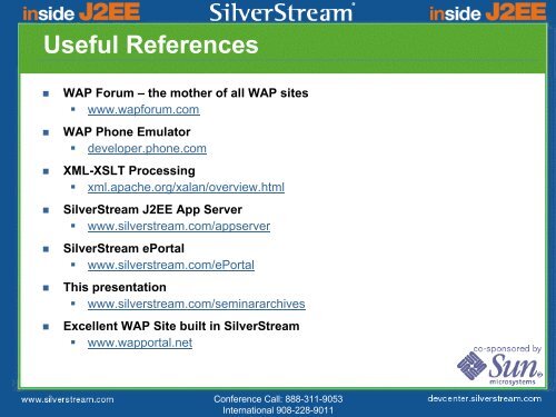 WAP/WML Programming for App. Servers