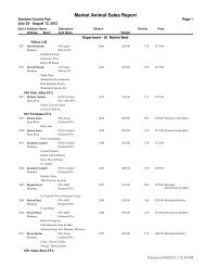 Auction Results Here - Sonoma County Fairgrounds