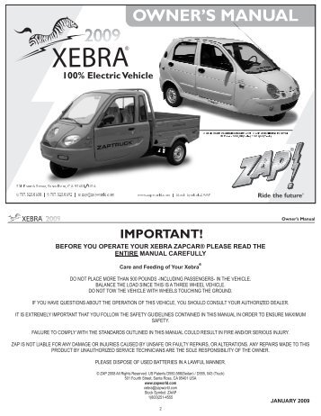 Xebra Manual-12-08.cdr - Zap